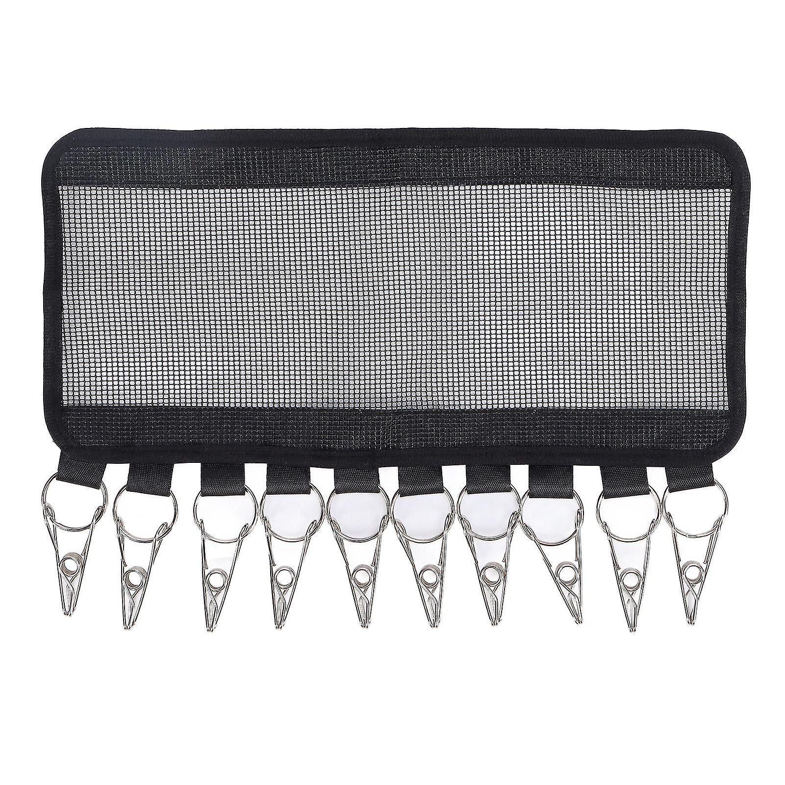 Clothespin Rack, Mesh, Foldable Clothes Hanger