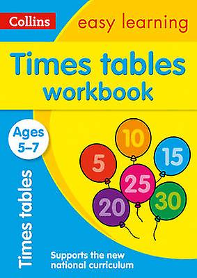 Times Tables Workbook Ages 57 by Collins Easy Learning Paperback Book