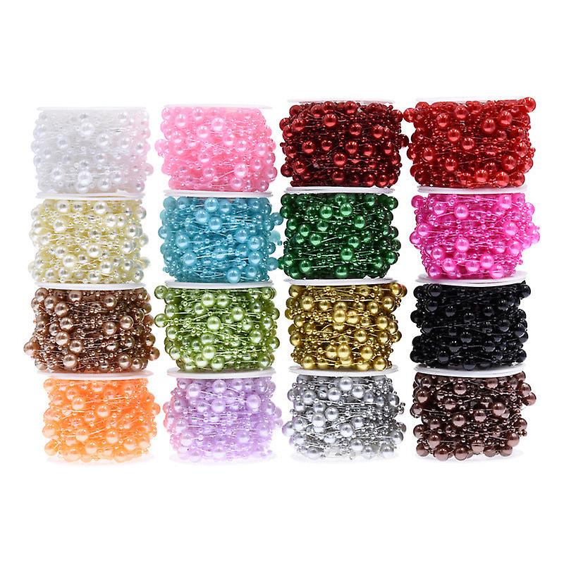 3Pcs Christmas Packing Materials 8 3 Starry Pearl Plastic Fish Line Beads String Wedding Decorative Bradde Chain