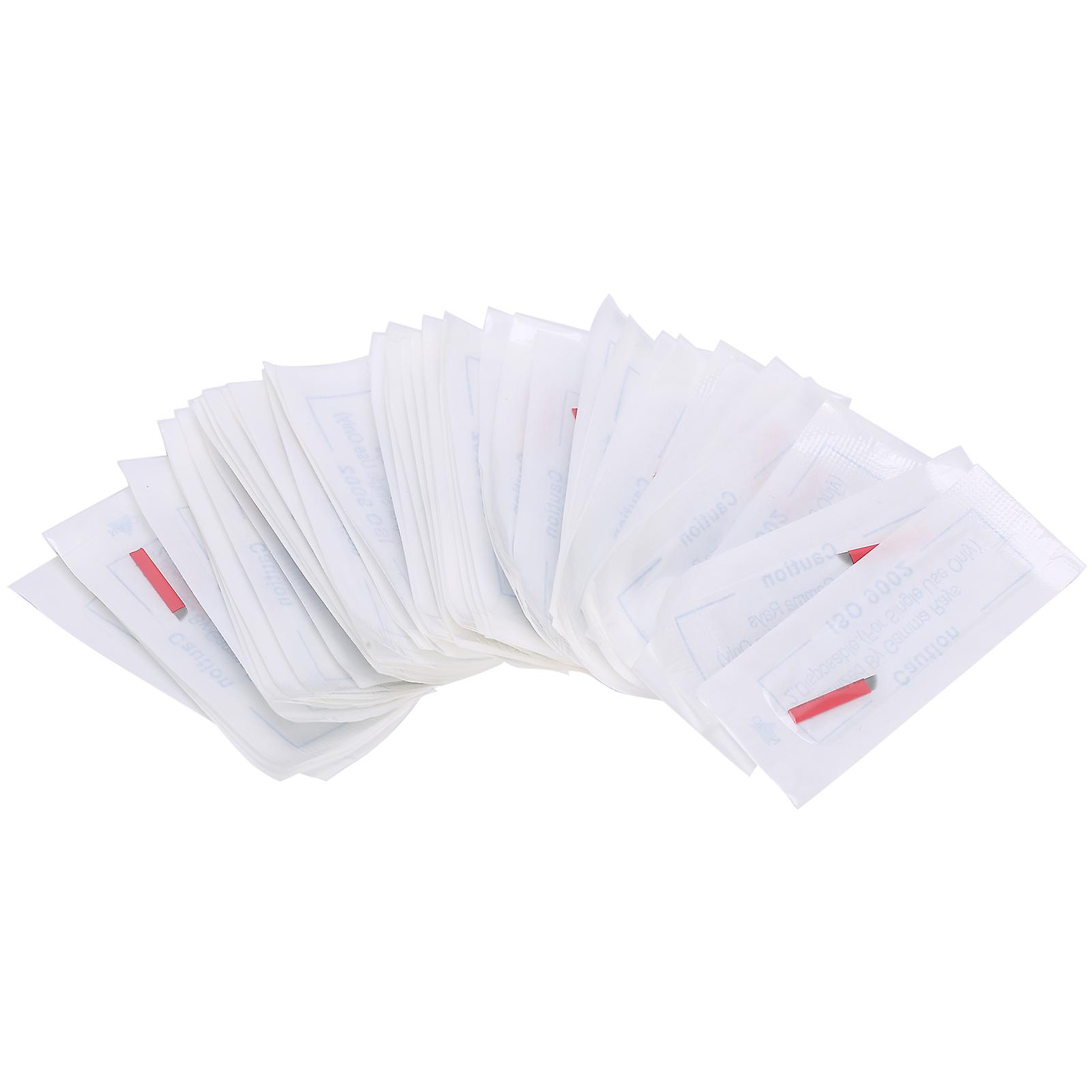 50Pcs Manual Microblading Tattoo Needles Food Grade Stainless Steel Eyebrow Needles 14 Pins