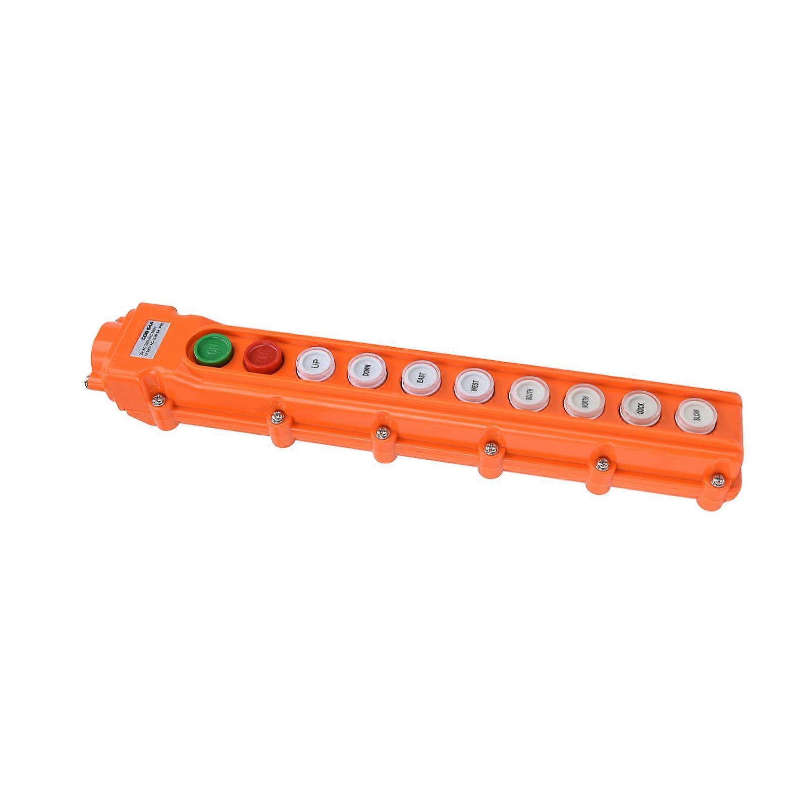 Rainproof Switch Control Station ABS IP65 Hoist Push Button Switches for Automobile Tailgates 500V
