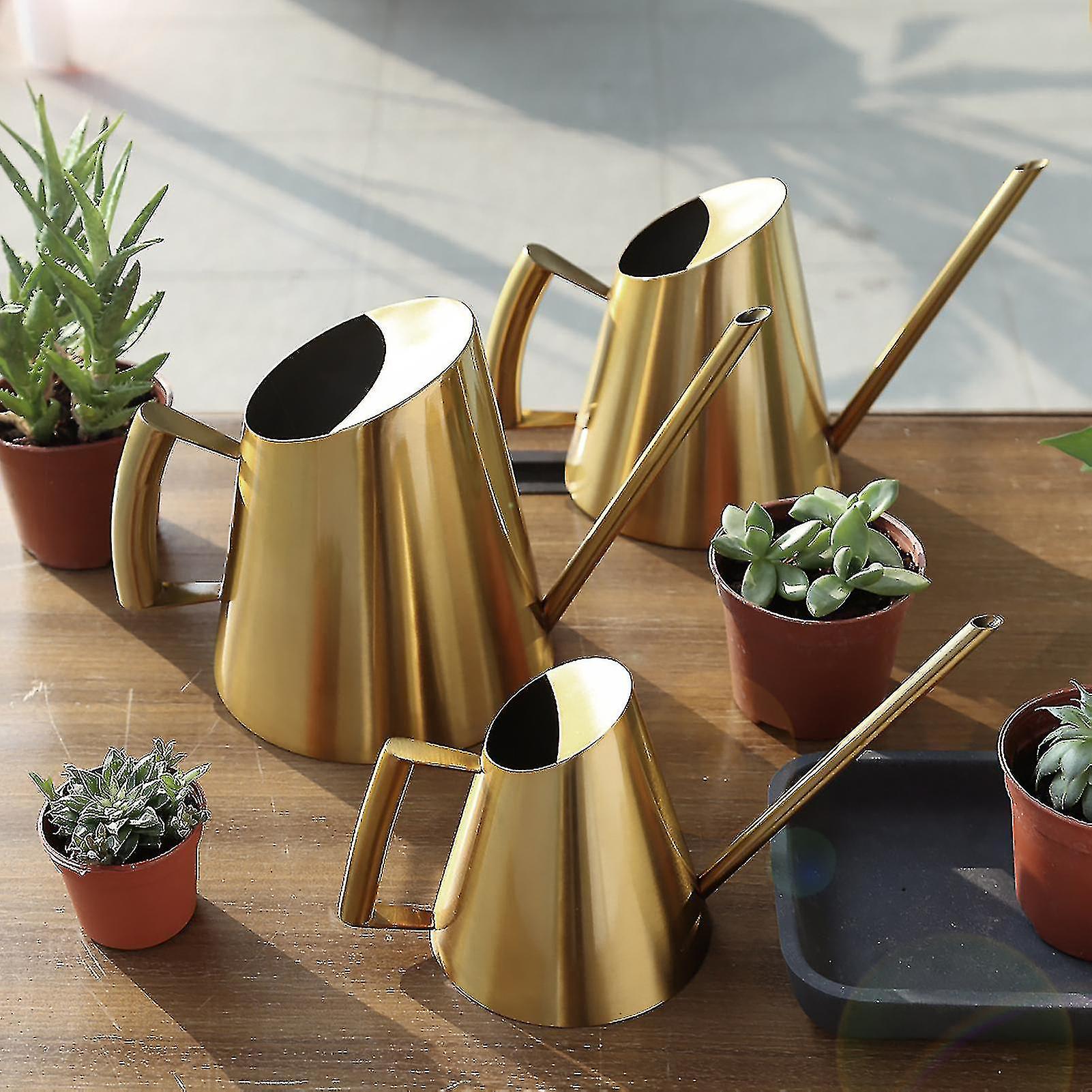 Farfi 400/900/1500ml Arrosoir Rétro Jardin Plantes À Fleurs Longue Bouche Saupoudrage Pot-YUHAO