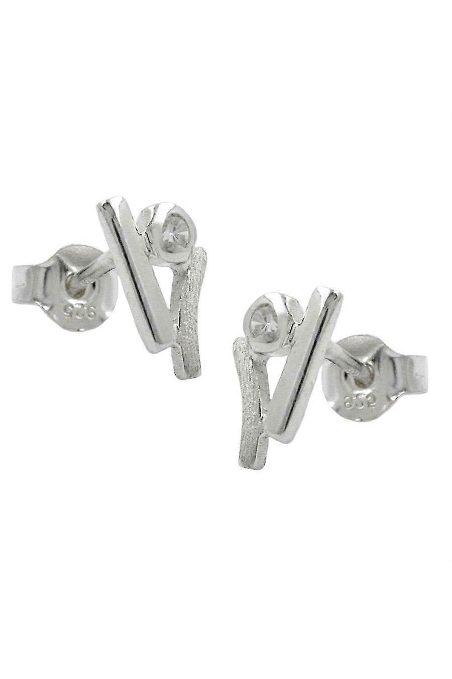 Stud Earrings Zirconia Crystals Silver 925 - Gl90165