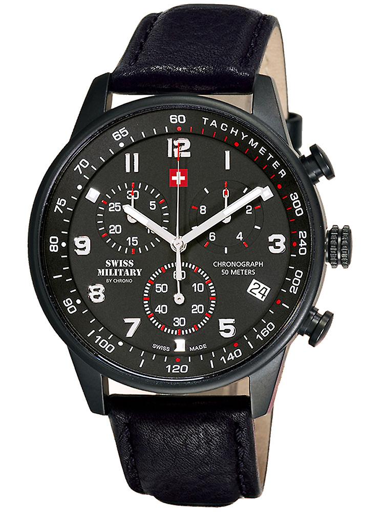 Swiss Military SM34012.08 Chronograph Men's Watch 41mm 5 ATM