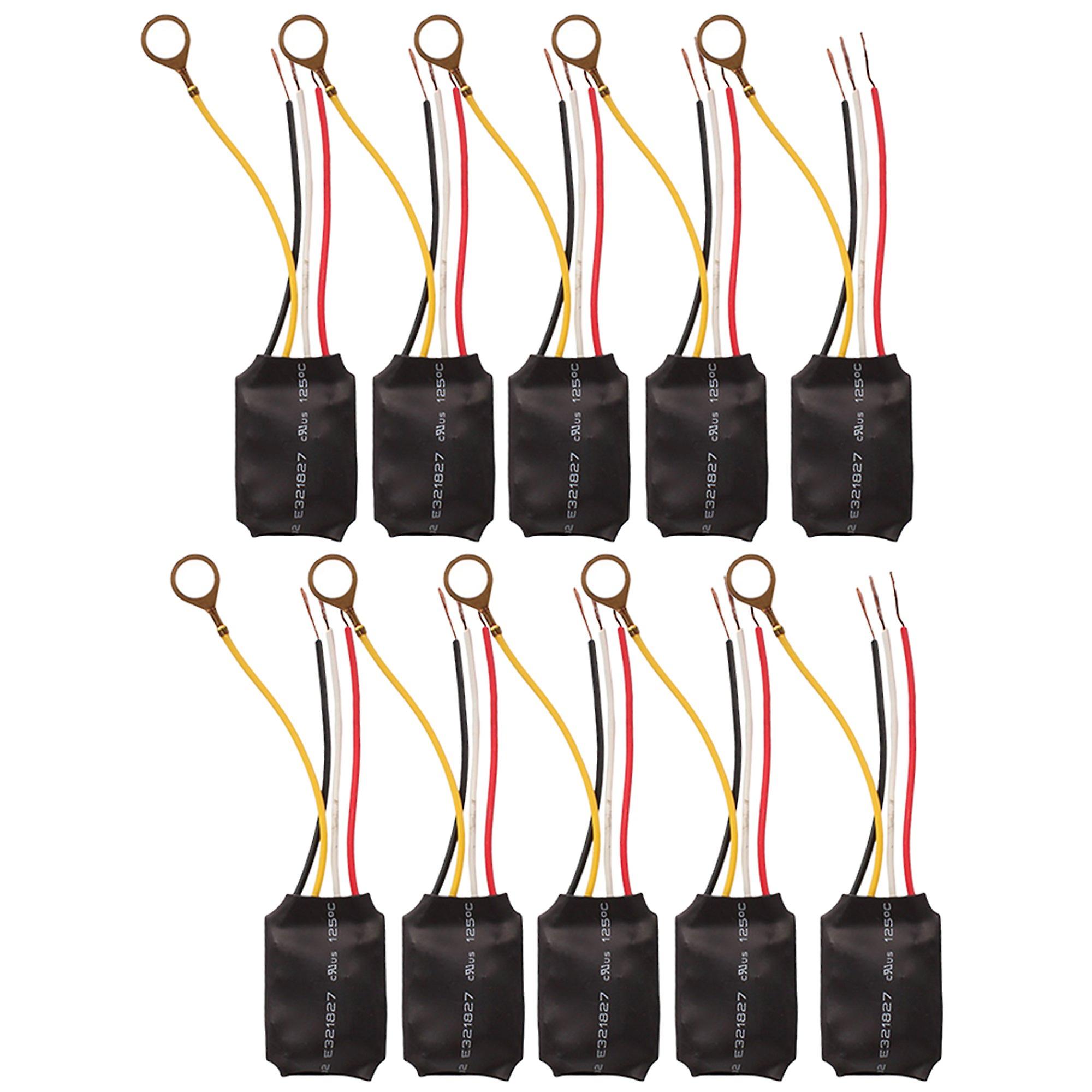 10PCS 3 Way Desk Light Parts Touch Control Sensor Lamp Switch Dimmer for Bulbs