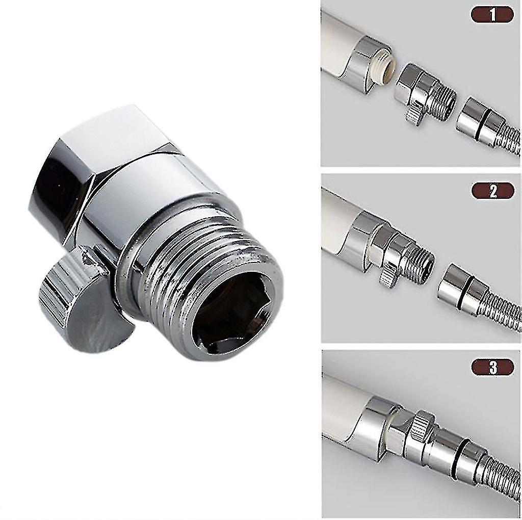 Shower Head Shower Shutoff Valve Switch Connector Spray Gun Pause Water ...