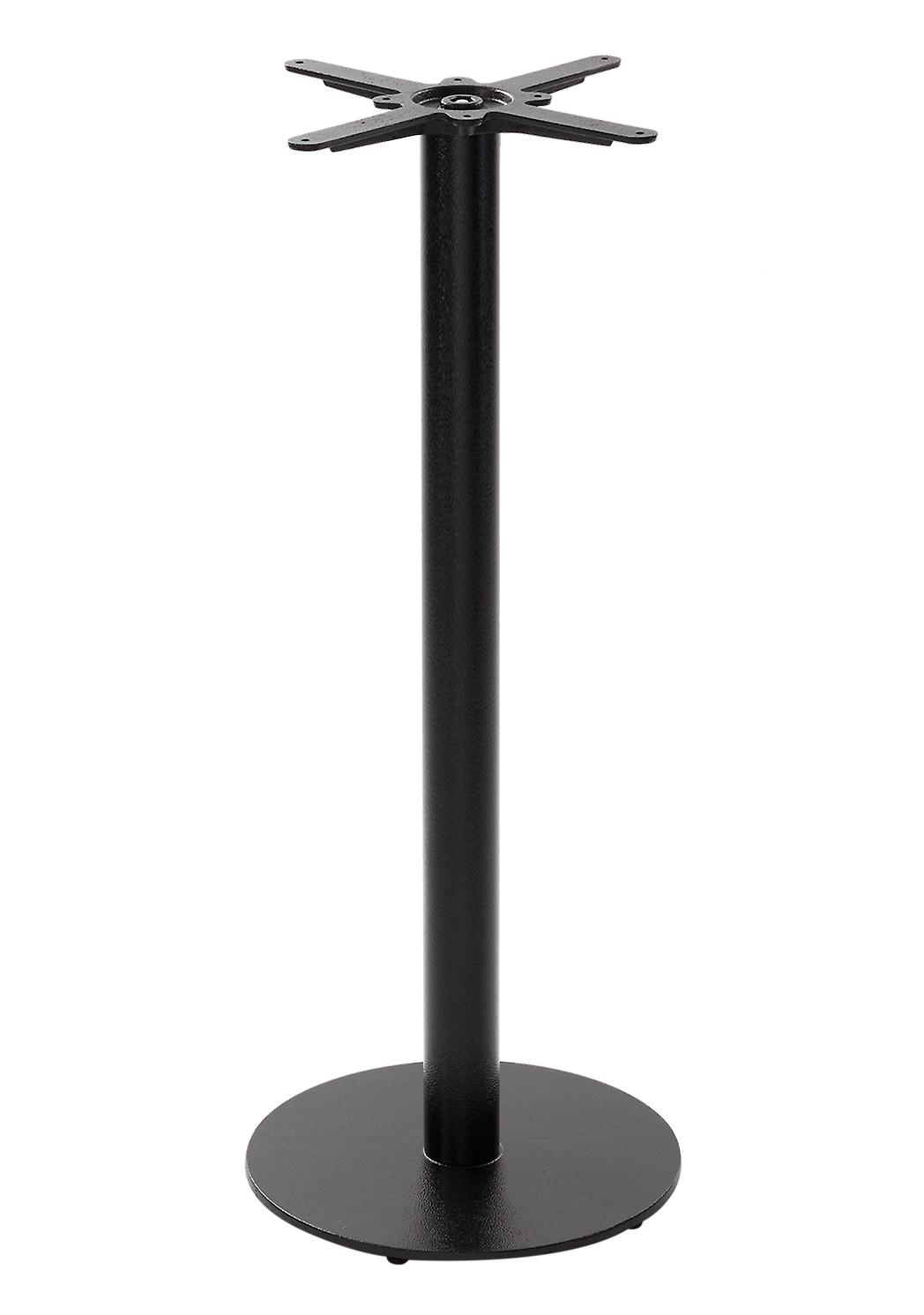 Black cast iron round table base - Medium 1050 mm