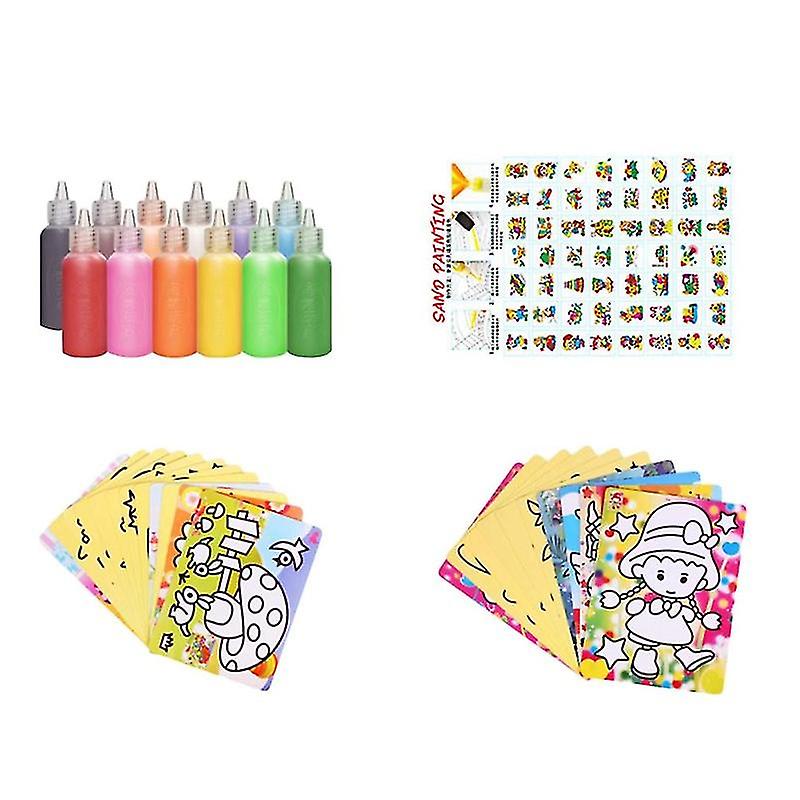 37pcs Toy Sand Painting