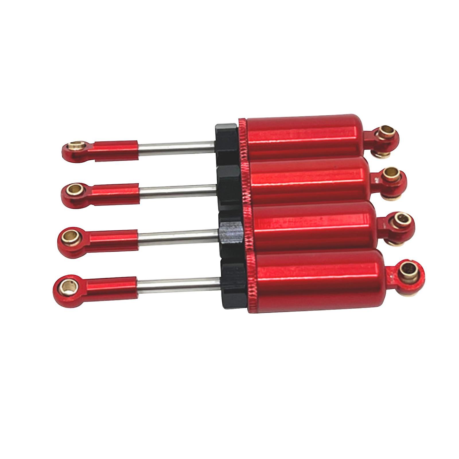 RC Car Shock Absorber Upgrades Kits Metal Upgrade for 16101 16102 1/16 Scale red