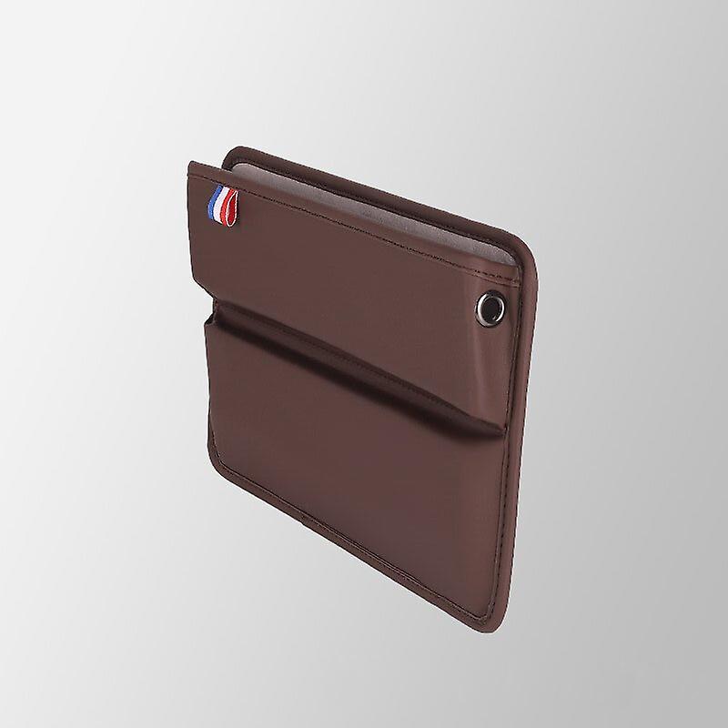Multifunction Seat Crevice Storage Box For Car Seat Gap Filler With Phone PU Leather Box Universal Console Side Gap