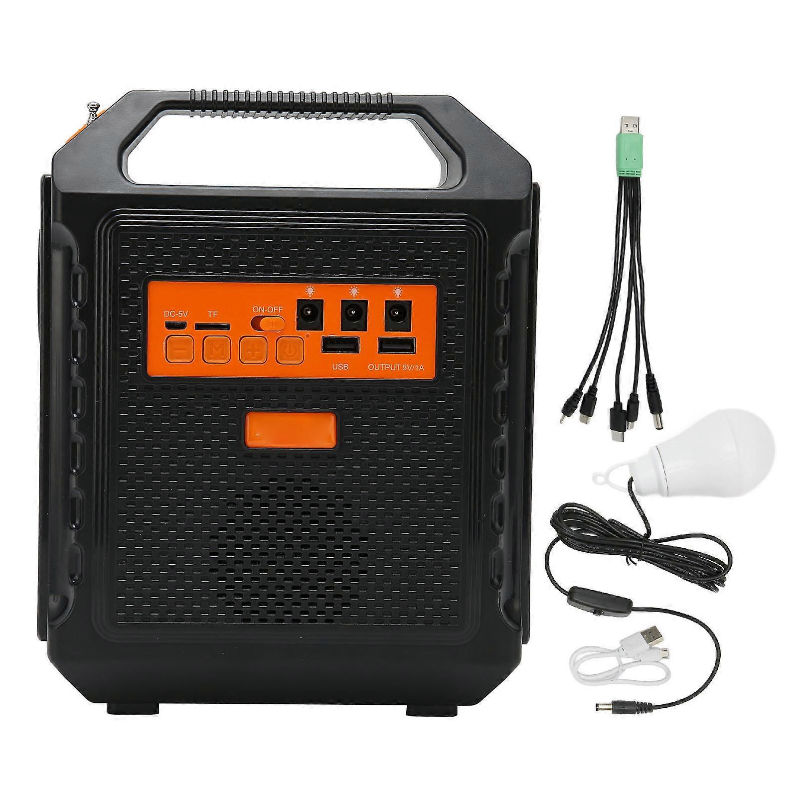 Speaker Bluetooth Alarm Clock Bluetooth Speaker FM Radio AKOUSTIQ - Main Image