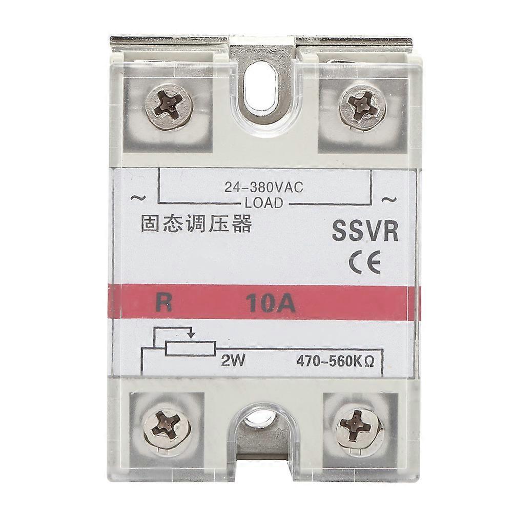 Solid-State Voltage Regulator Low Frequency SSVR with Engineering Plastic Shell 10A