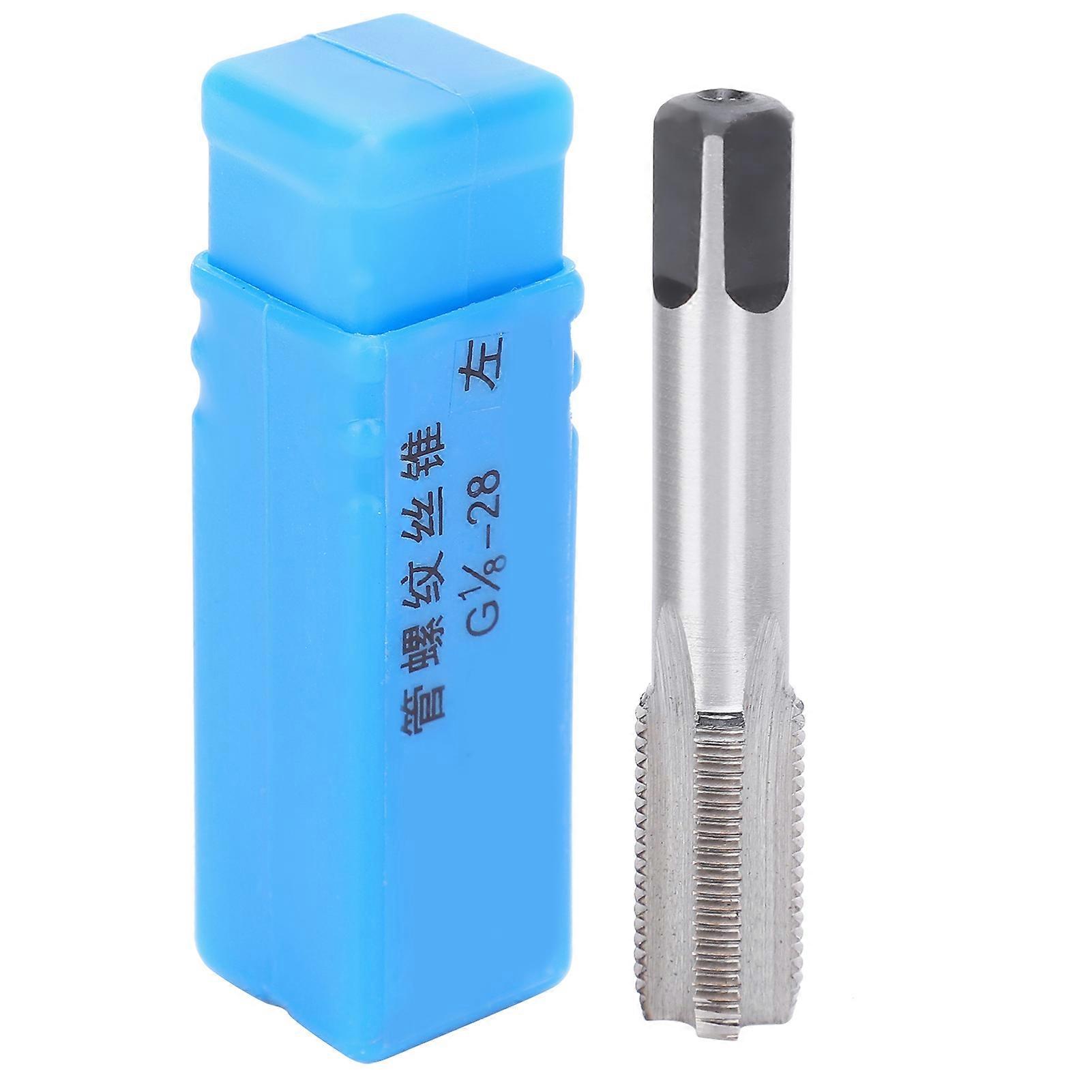 Professional Pipe Thread Tap Water Pipe Repair Screw Tap Processing Accessory HSS G1/828