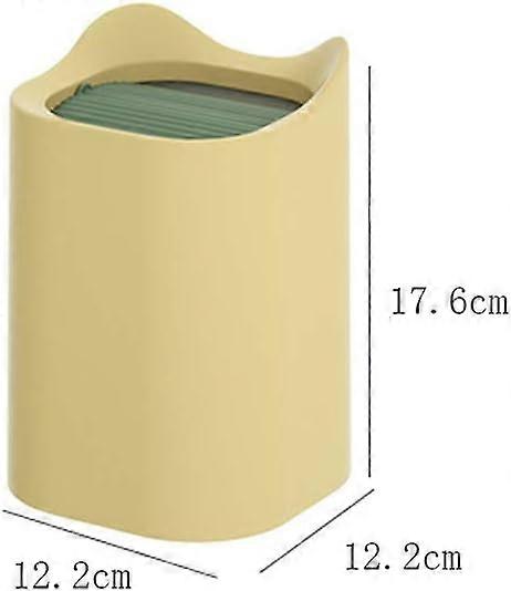 Mini Small Trash Can with Trash Bags for Bedroom Car Office,Mini Table Trash Can with Lid