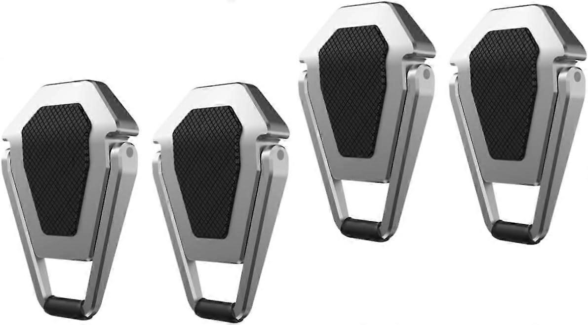 4 Pcs Computer Metal Cooling Pad Bracket Laptop Computer Laptop Small Support Rack Laptop Holder Foldable Laptop Cooling Stand Computer Rack Portable 