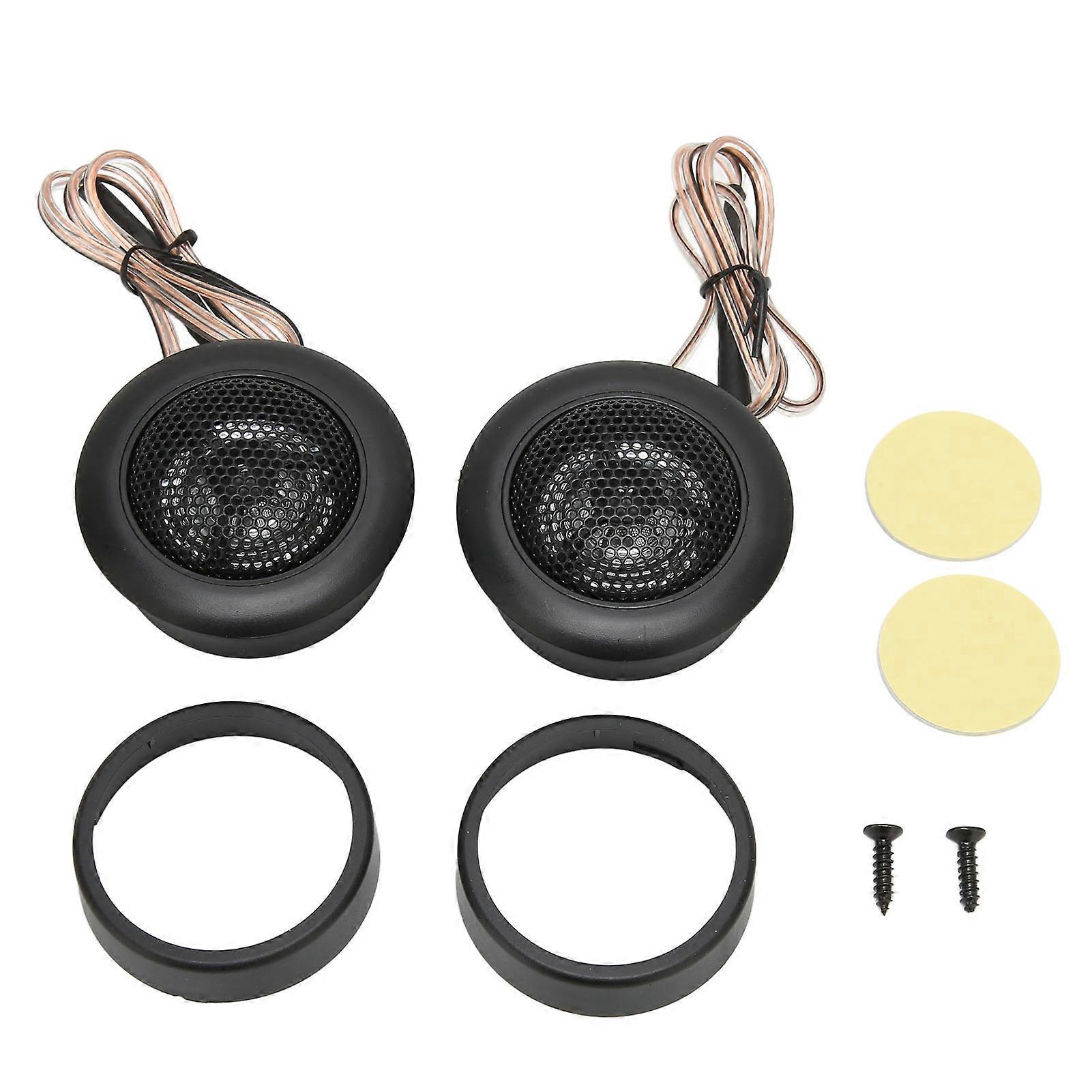 2 Pcs Car Dome Tweeter 120W High Sensitivity Audio Stereo Loudspeaker for Sound System NO.5038