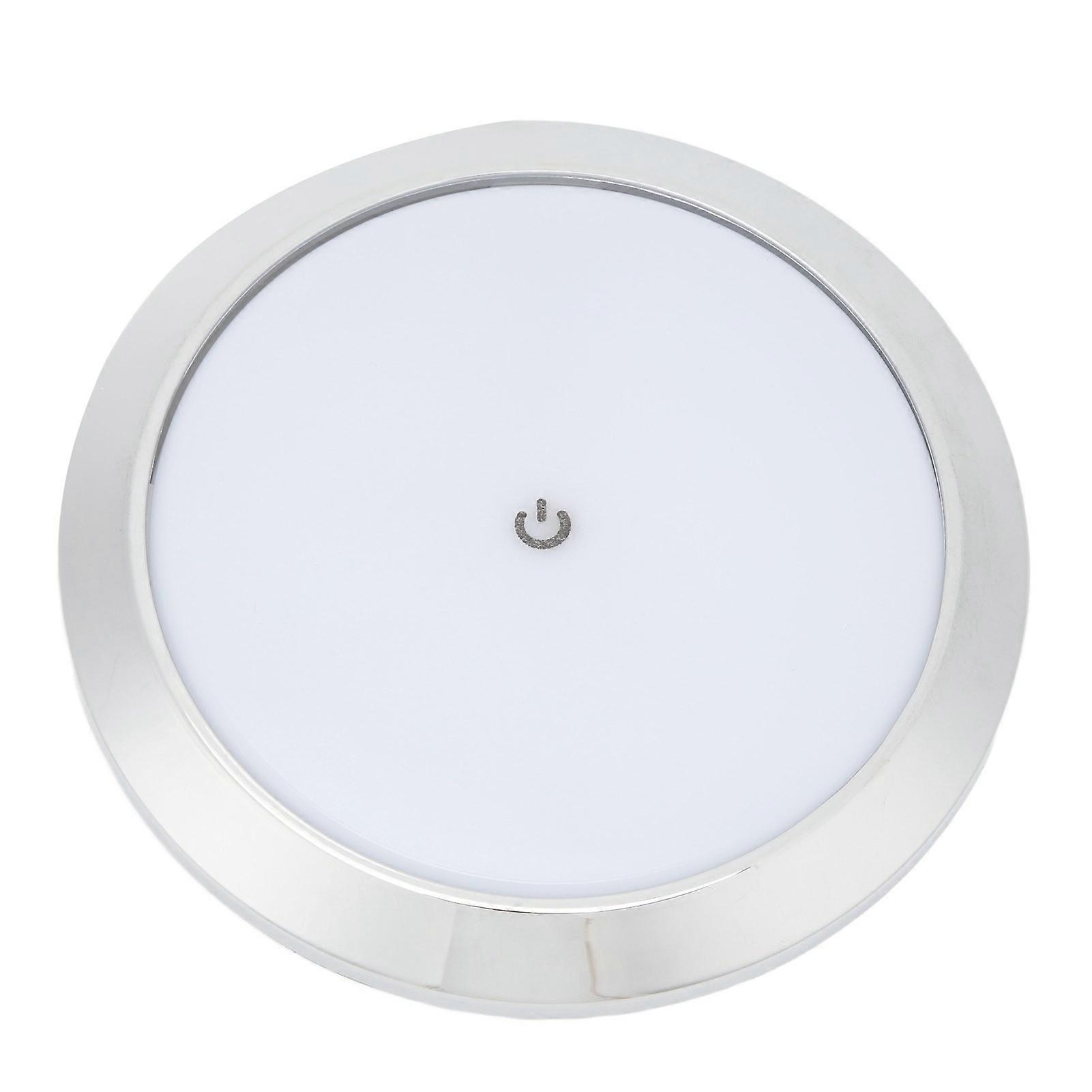 7in RV Touch Reading Light Ceiling Dome Light Energy Saving LED Interior Lamp Panel Aisle Lights for RV Yachts DC 24V