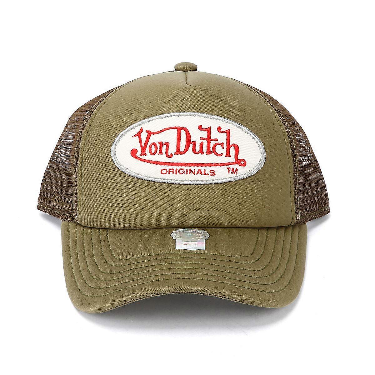 Von Dutch Trucker Tamper Cotton Green Caps