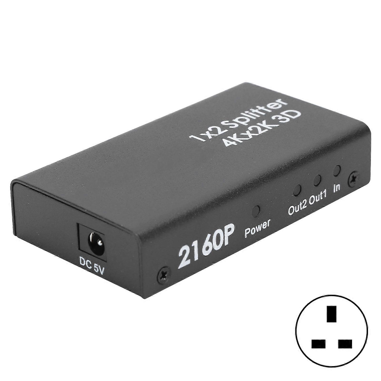 Hdmi Splitter One In Two High Definition 1 In 2 Out Distributor 1x24k Converter 100240vuk