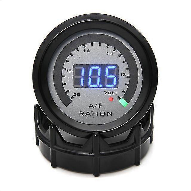 A 52mm Air Fuel Ratio Gauge Digital Arrow Display With Lambda Probe Oxygen O2 Sensor High-end Car Gauge Fit For 12v Car 234-4209