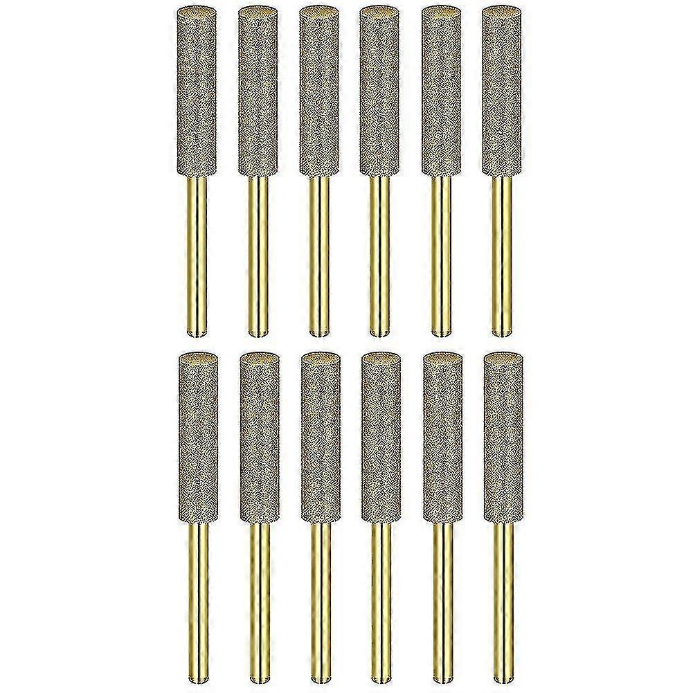 Diamond Chainsaw Sharpener 1 / 8 "Shank, Pack de 12 (7/ 32" / 5.5mm)