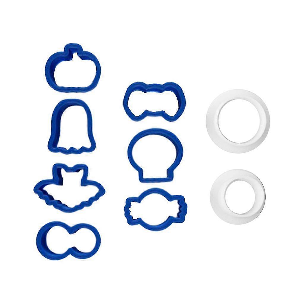 9 Pieces For Creative Ring Halloween Cartoon Bakeware Tool Baking Supplies Durab