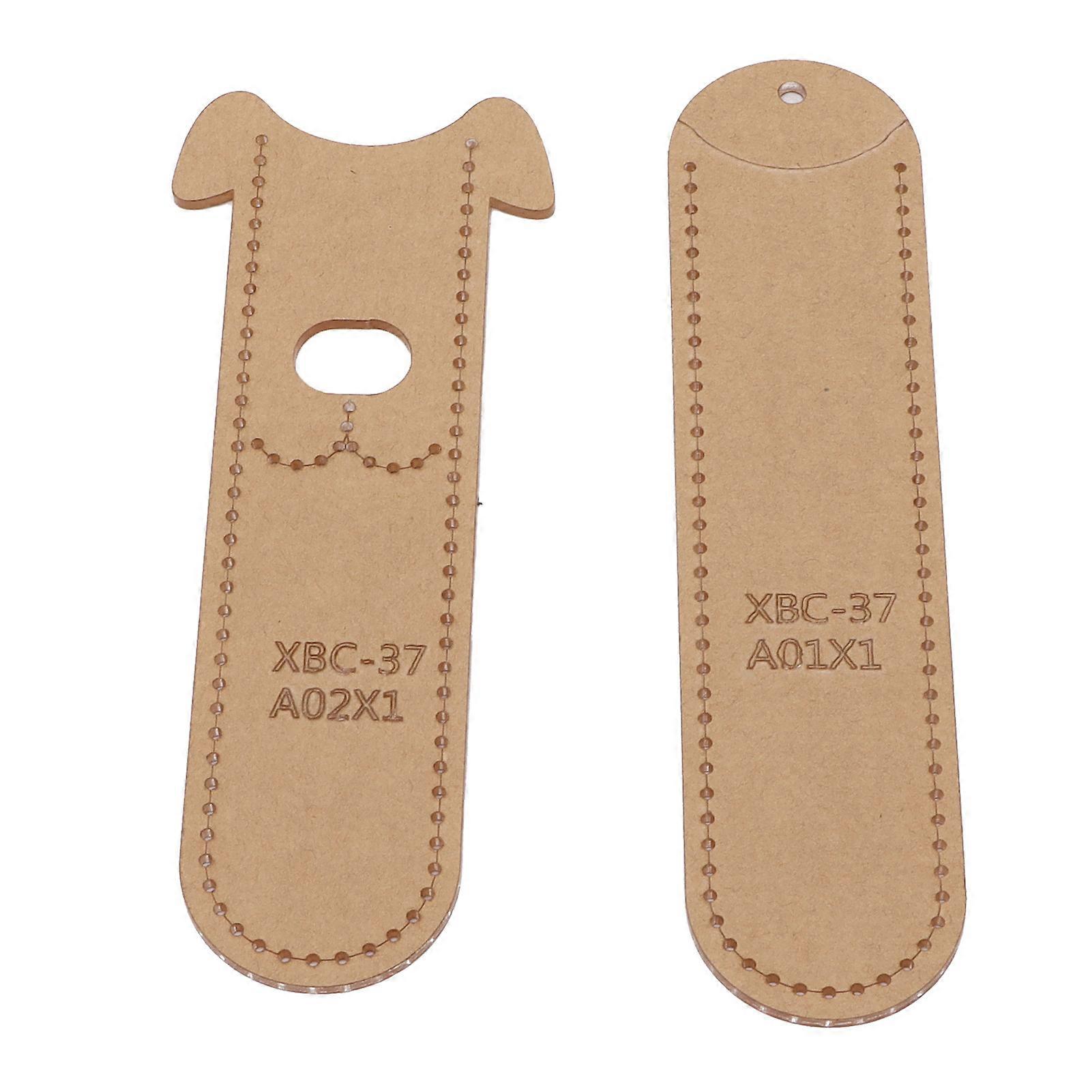 DIY قالب الاكريليك الكرتون مقلمة اليد؟ صنع قالب جلدي لأداة DIY Leathercraft