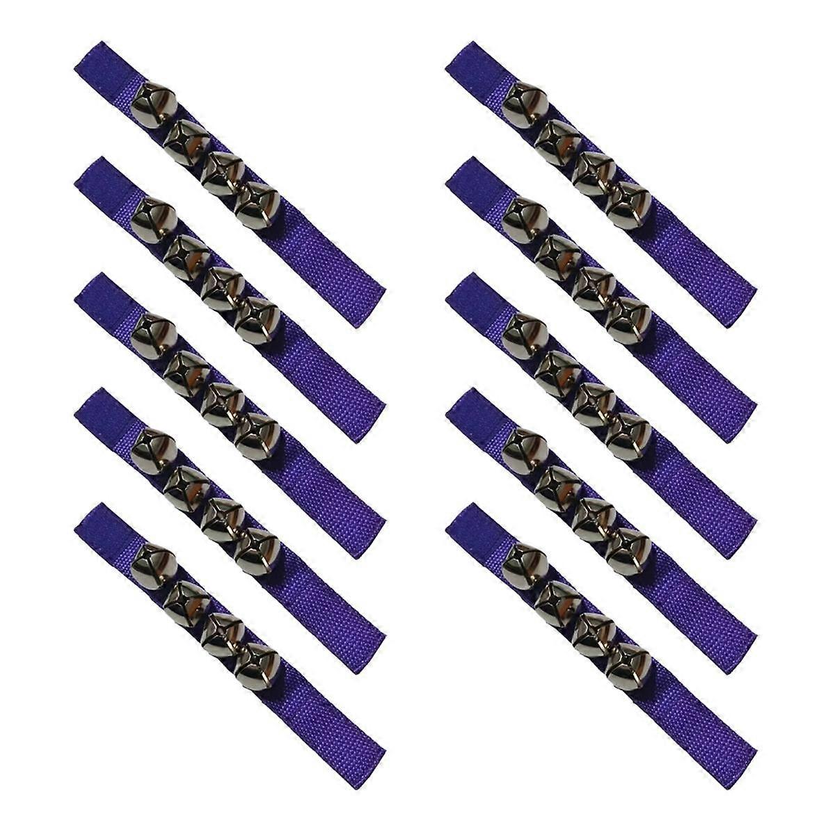 Purple Hand 10Pcs Orff Handbell, Multi-Faceted Ability Development Handbell, Dance Performance Inst