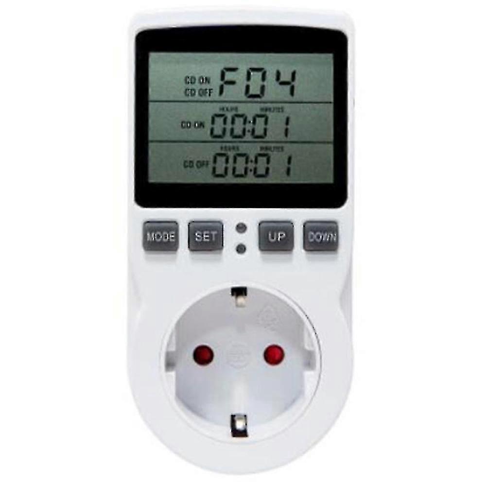 Multi-function Thermostat Temperature Controller Socket Outlet With Timer Switch 16a Heating Coolin