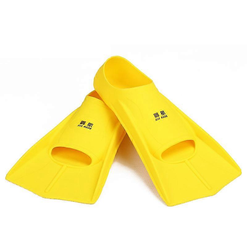 1Pair Elastic Silicone Short Scuba Fins Anti-skid Bottom Design Diving Swimming Shose for Adult Kids Snorkeling Training