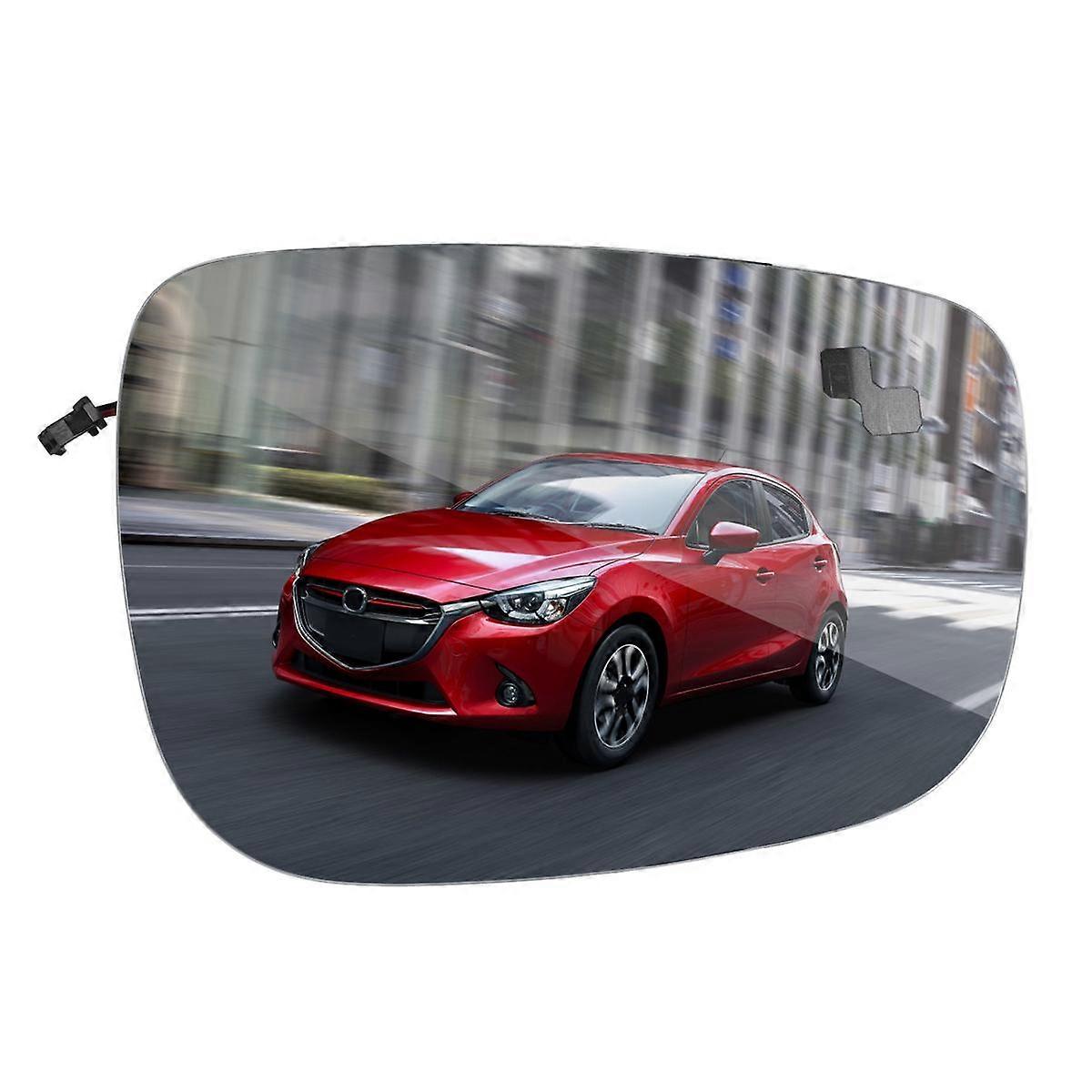 Car Right Reversing Mirror Lens Mirror Glass Lens with Heating Monitor Blind Spots for -5 2015-2016