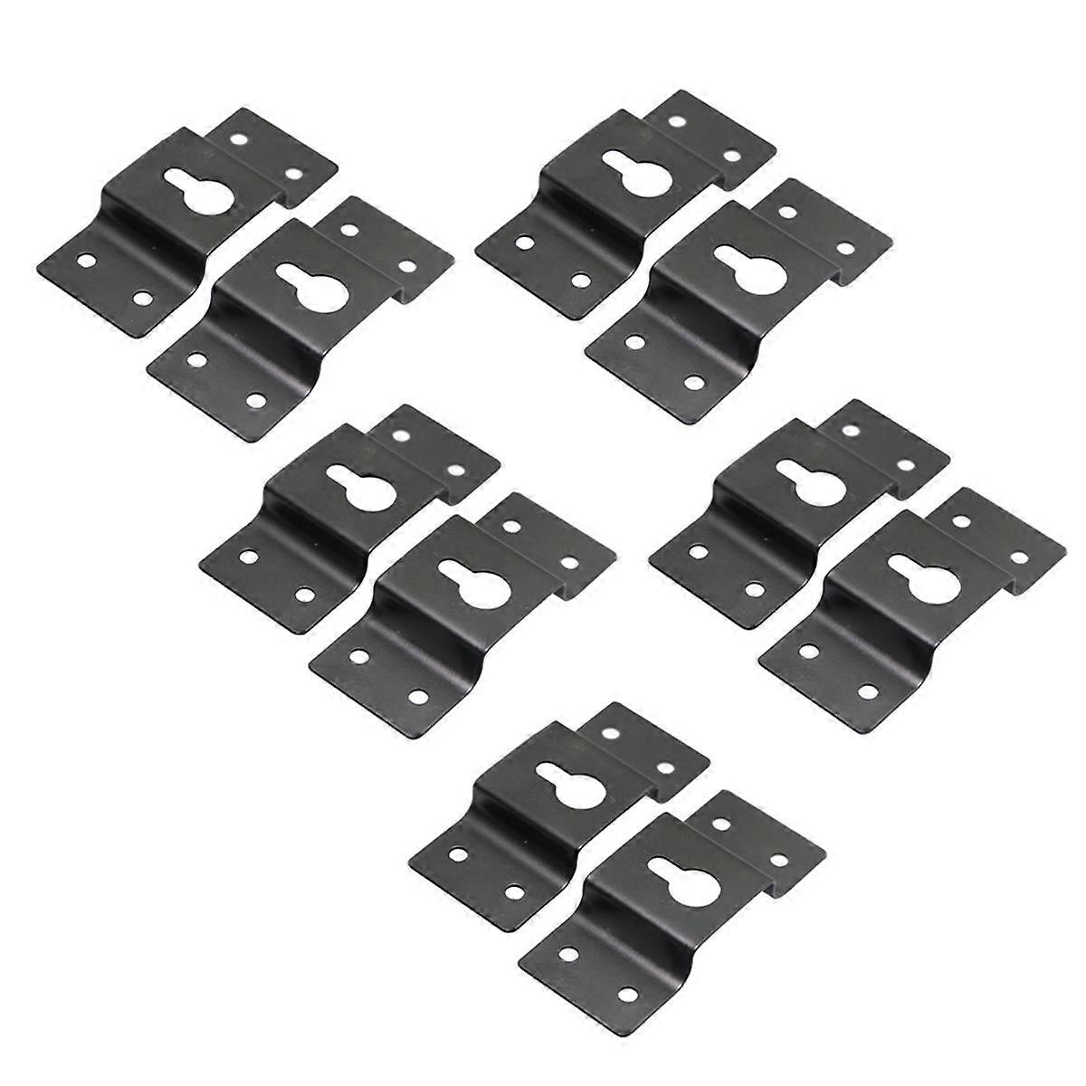 Väggfäste för högtalare Takstativklämma Bakre krok för surroundhögtalare Upphängningsplatta för högtalare