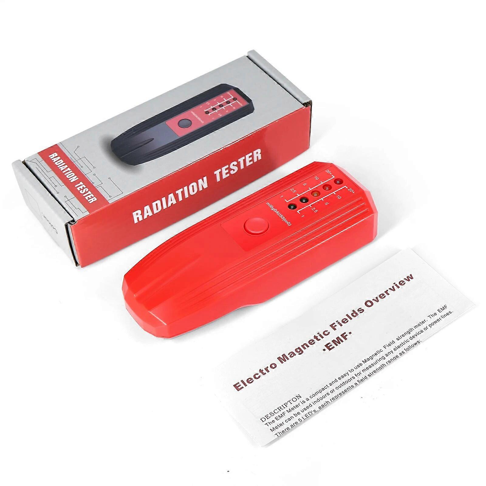 גלאי קרינה אלקטרומגנטית מד EMF מעבדה ביתית ניידת בית חולים שדה חשמלי דיגיטלי גלאי רדיואקטיבי