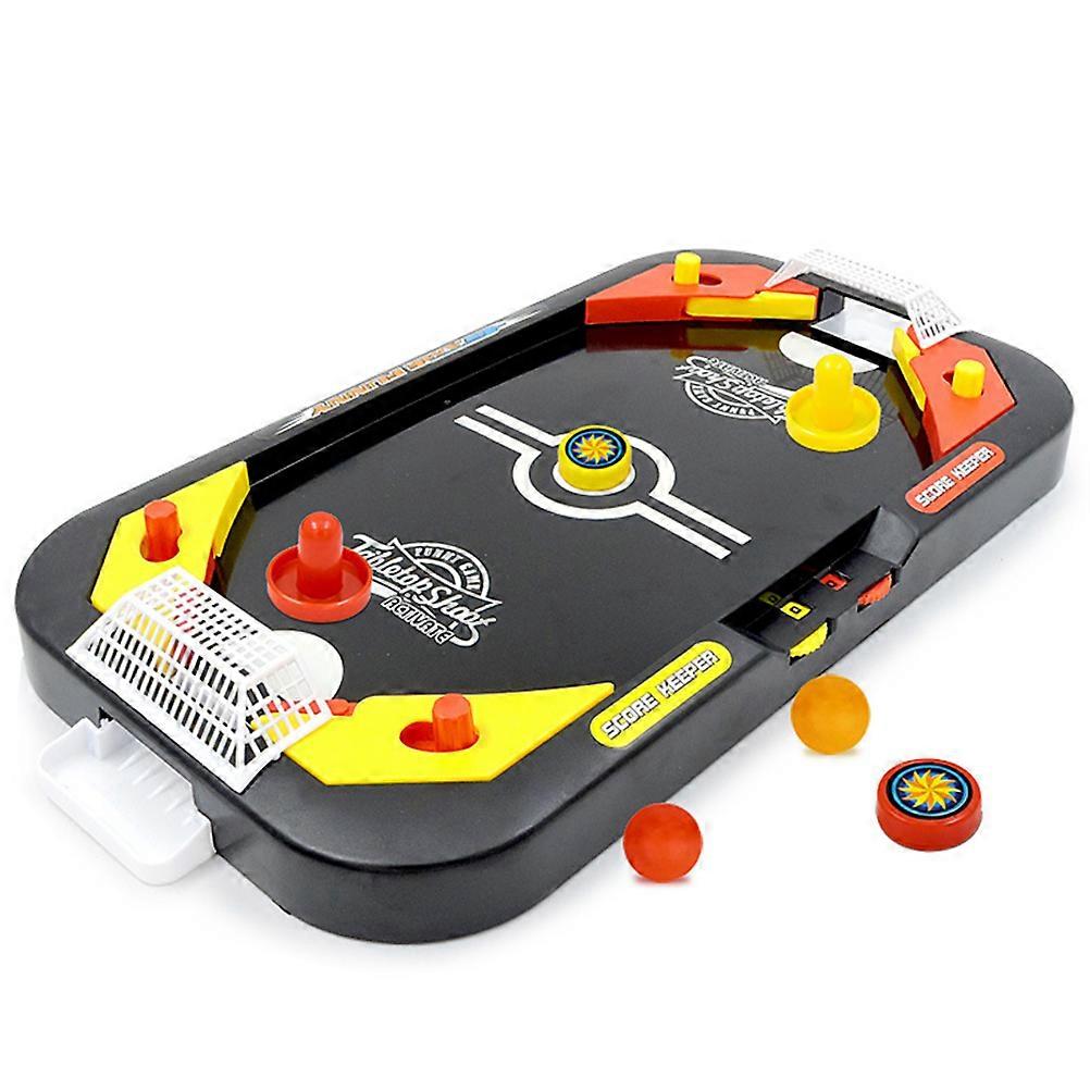 2 In 1 Mini Ice Hockey Table Soccer Desktop Battle Game For Kids Family Interactive Soccer Toy