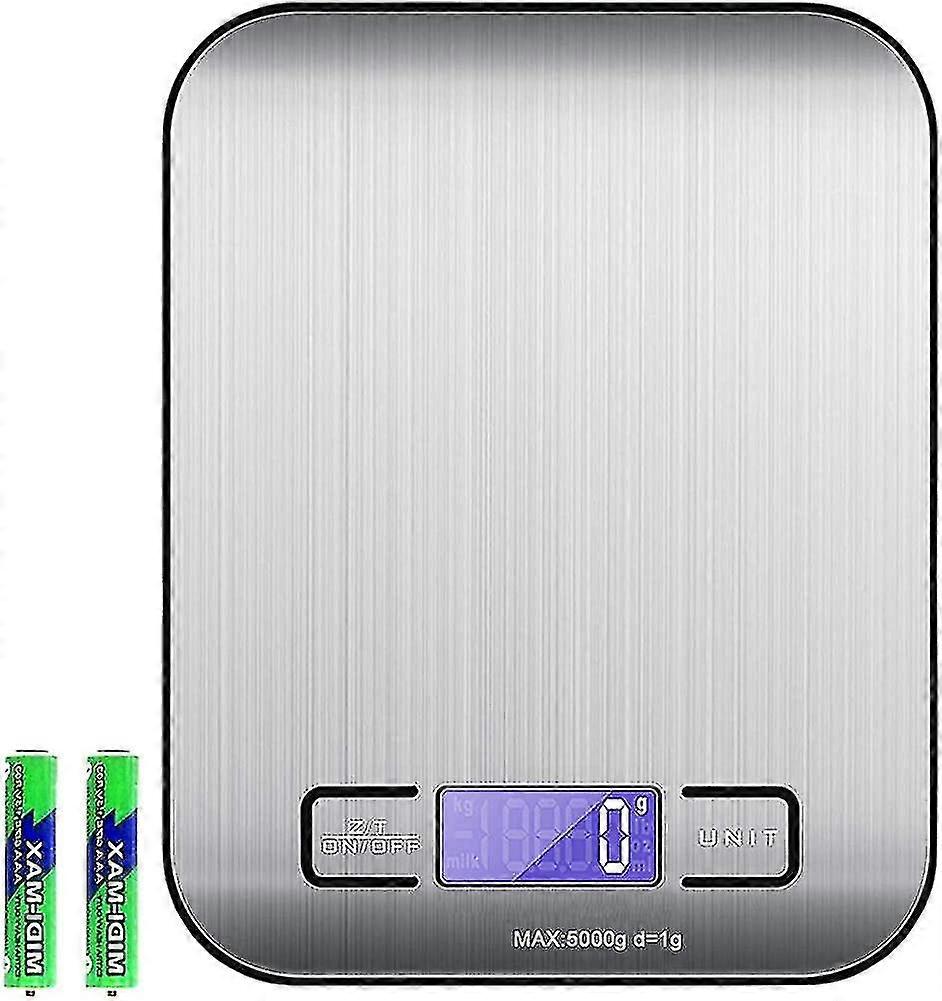 Digital Precision Kitchen Scale, Electronic Kitchen Scale, Tare Function, 5kg
