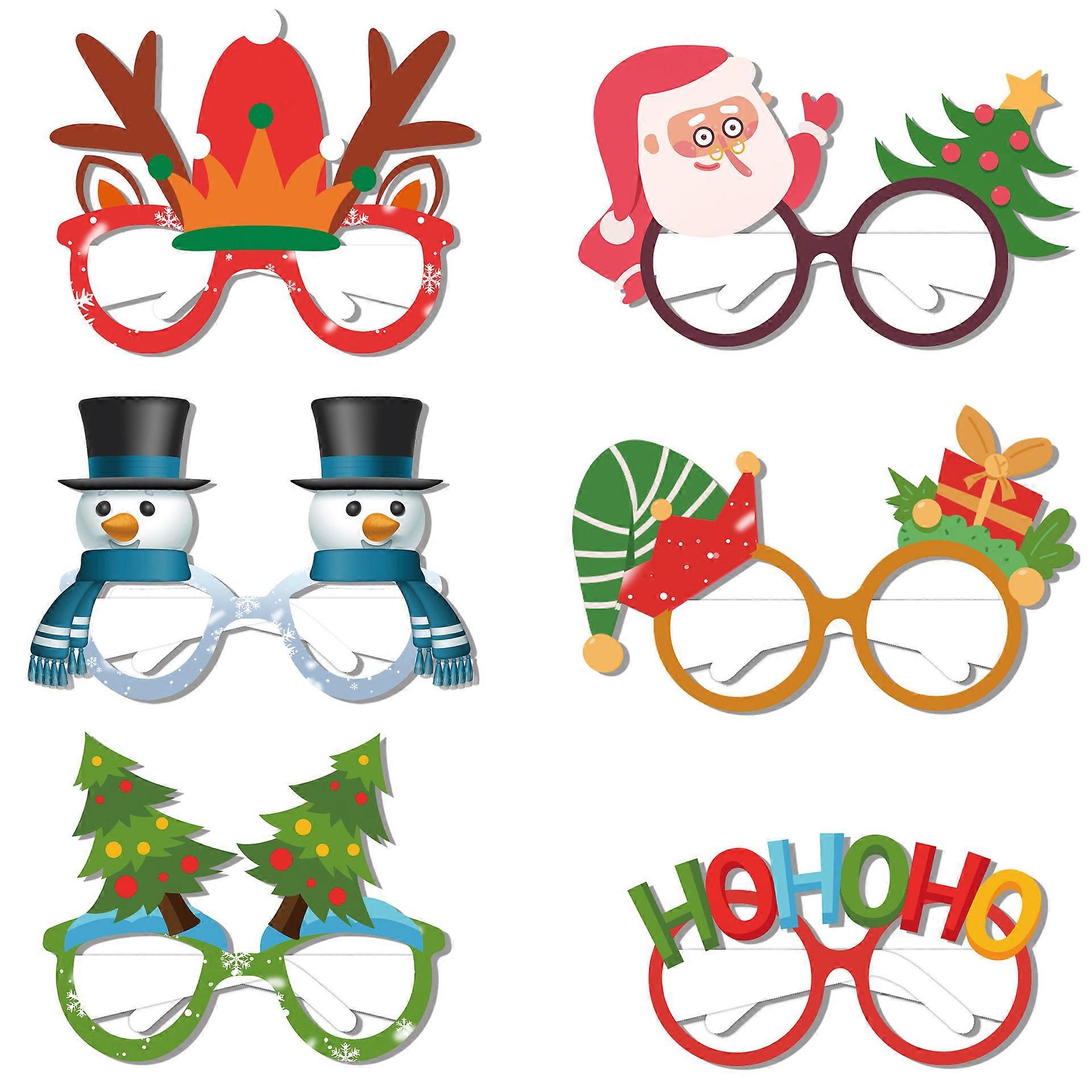 Pack Christmas Party Glasses