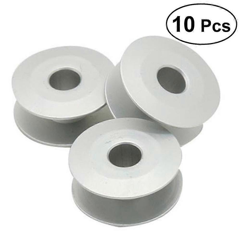 10pcs Sewing Machine Bobbins Empty Spools Thread Wire Core Coil Bobbins