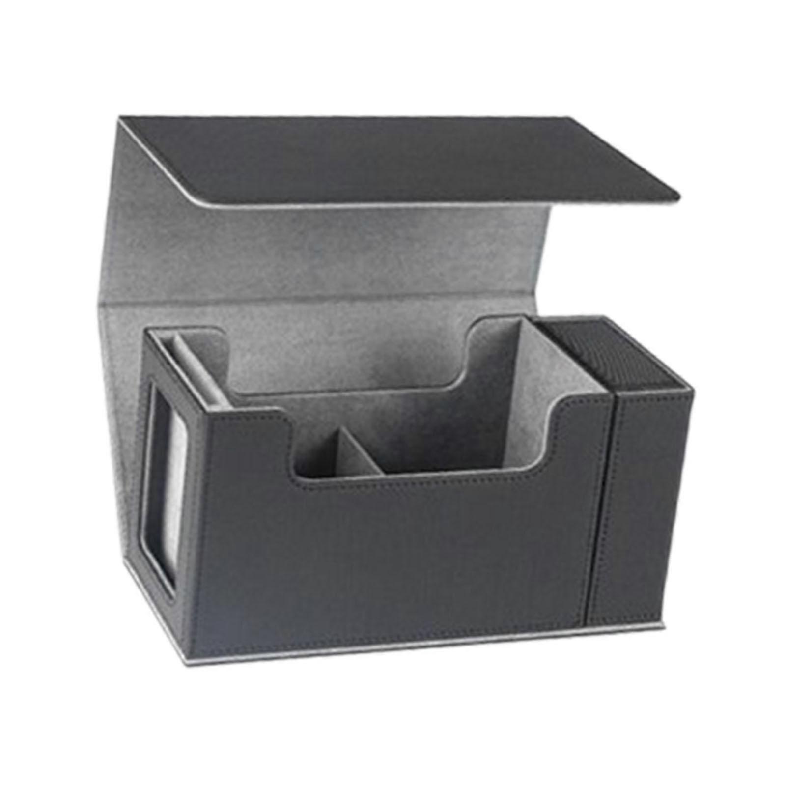 Trading Card Deck Box Leather Album Θήκη καρτών συναλλαγών Card Card Deck Storage Box