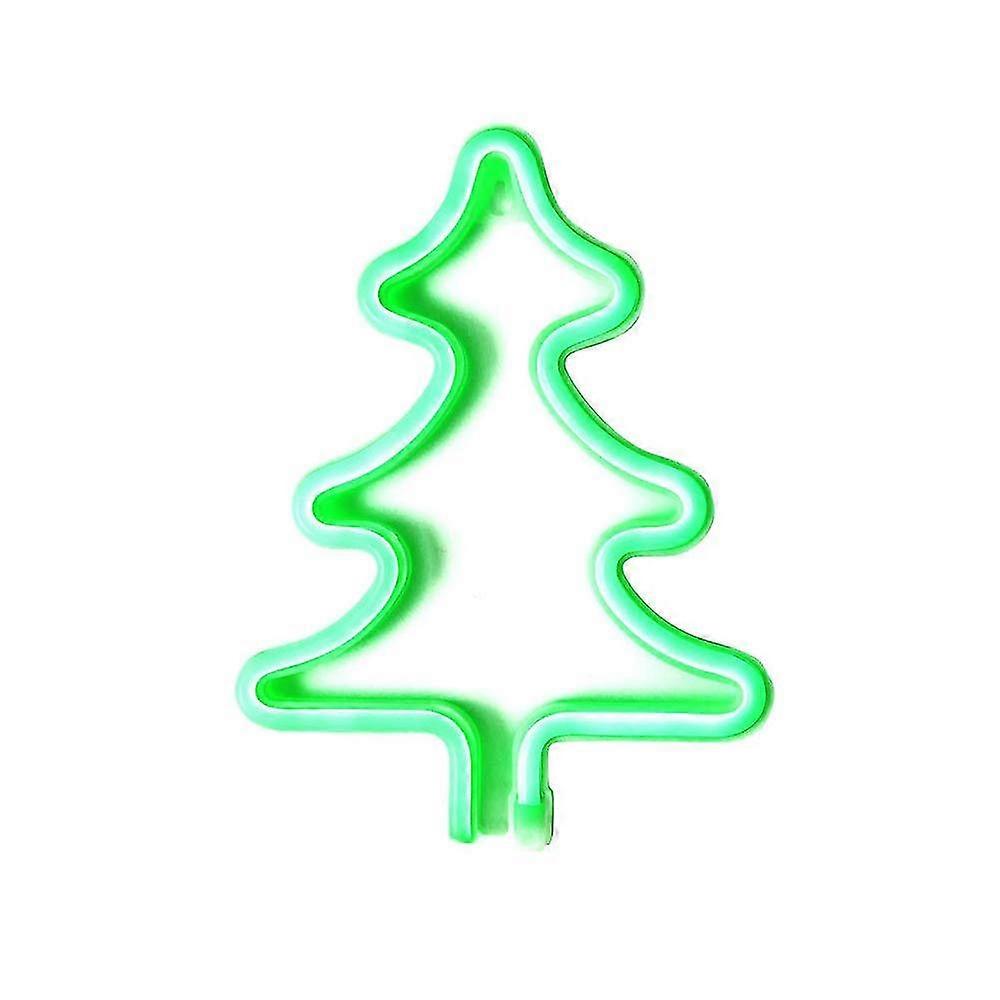 Led Neon Signs Usb Or Battery Operated Tree Shape