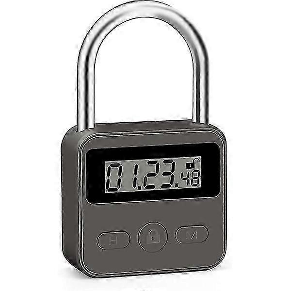 99-Hour Time Padlock Black Controlled Access Security Lock