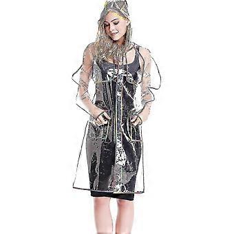 Transparent Raincoat For Women Rain Ponchos For Adult Waterproof Rain Jackets WG