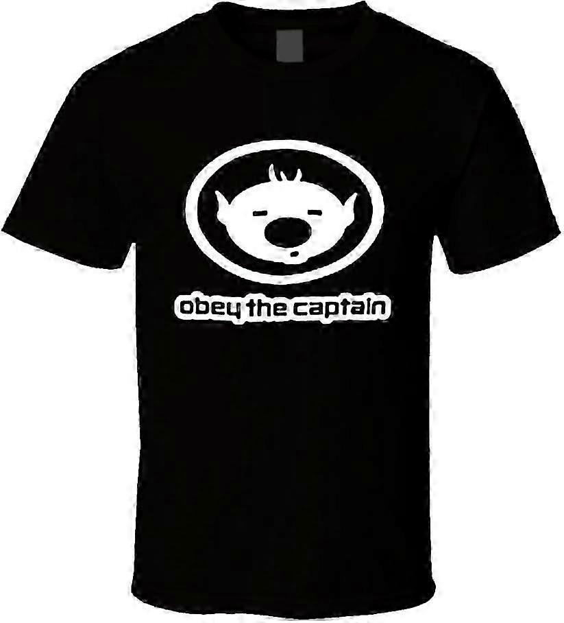 Camiseta de Video Game Captain Olimar Pikmin Material retrô moderno