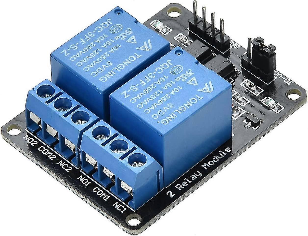 5v relay module dc 5v 230v 2 channel relay module with optocoupler for ...