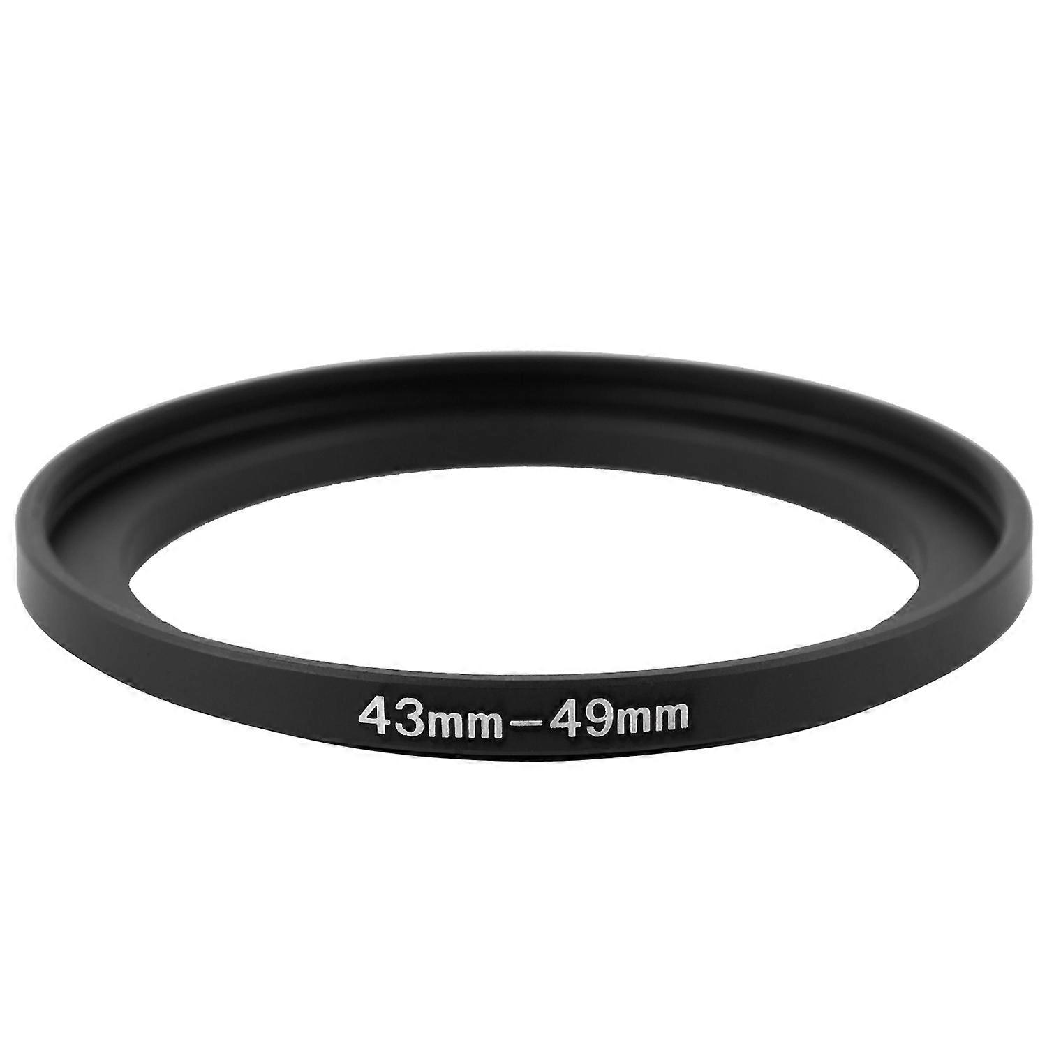 43mm to 49mm Metal Step Up Filter Ring Adapter for Camera
