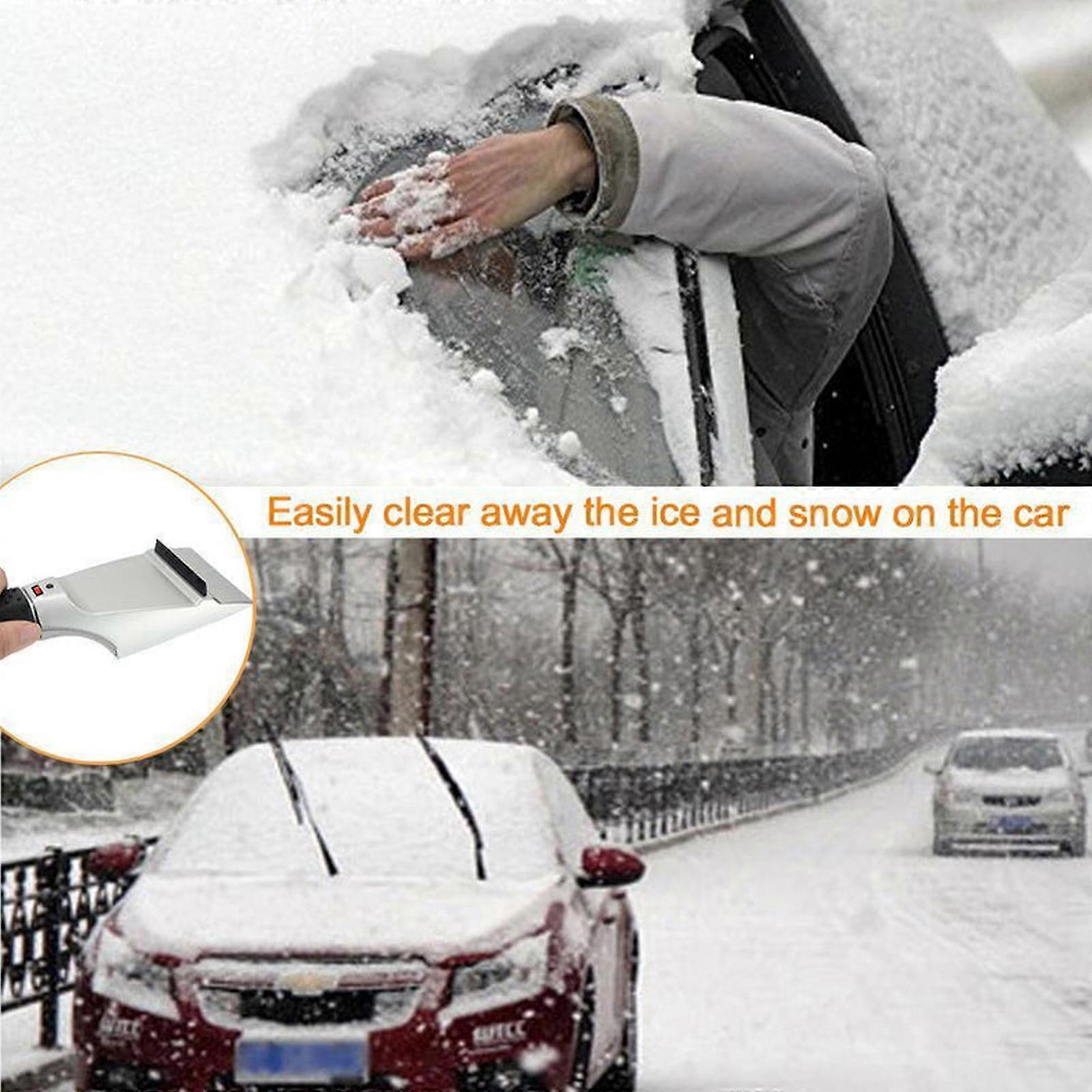 Ice Miracle Window Scraper Heated Snow Ice Scraper