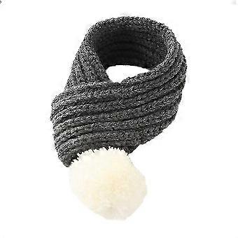 Stock Show Pet Xmas Scarf Dog Cat Cute Knitted Scarf With White Pompom Ball Pet Collar Keep Neck Warmer Bandana Christmas Pet Costume Holiday Dressup