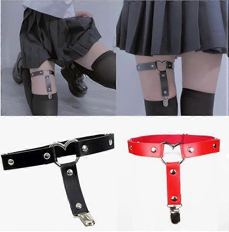Heart Designed Garter Belt - Style and Function in One
