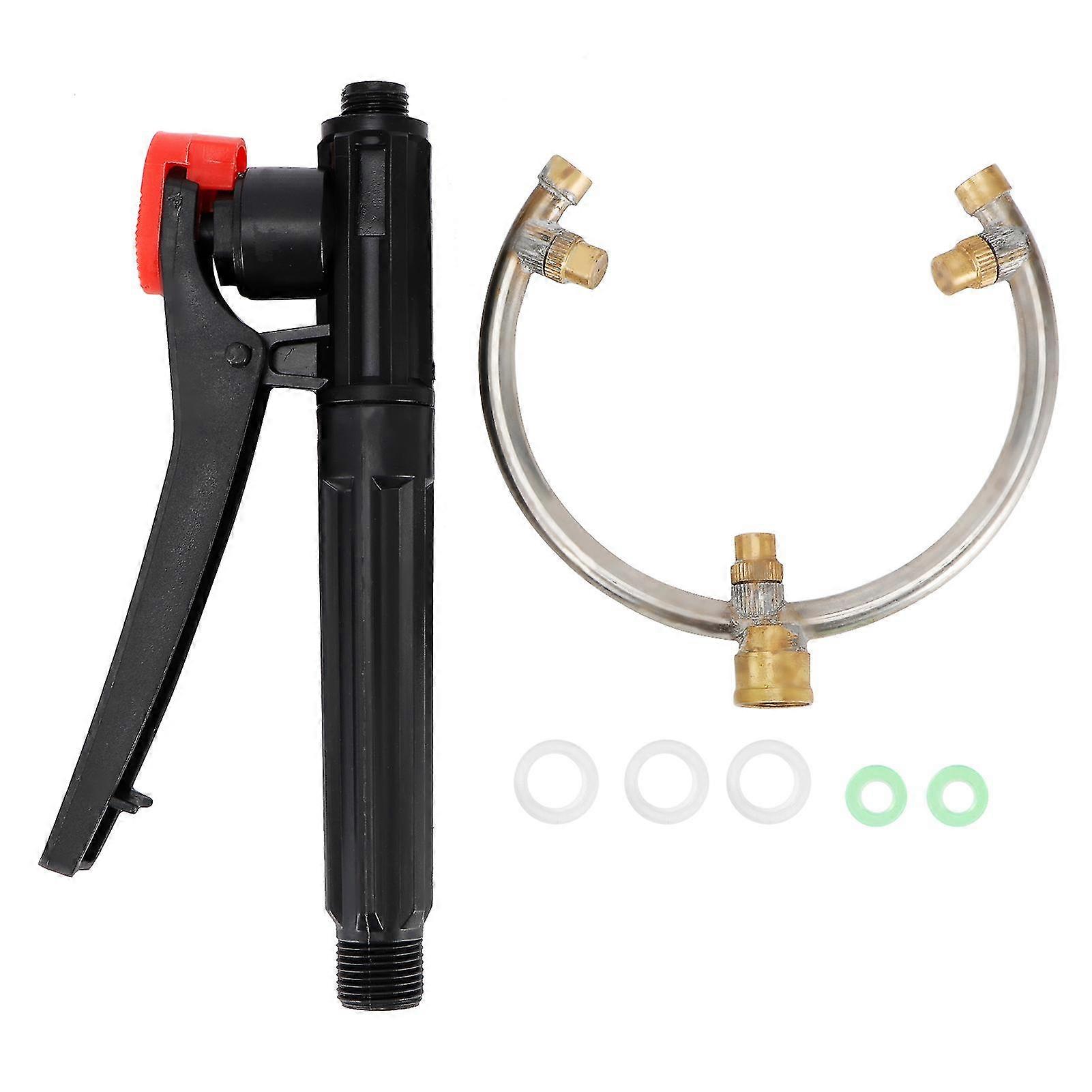 3 Atomizing Nozzles Agriculture Spray Semi Circular Sprayer G38in External Thread