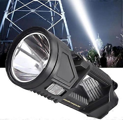 Waterproof Spot Lights Handheld Large Searchlight, Bright Double-Head Spotlight Portable Flashlight