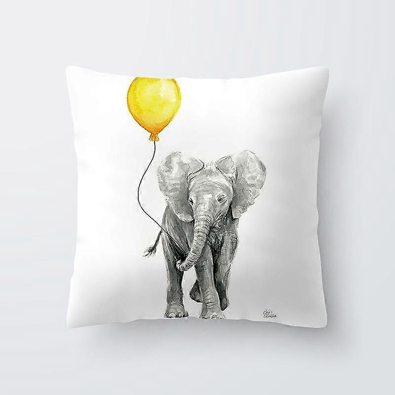 Pillowcase Square Pattern Style-822 Bedroom Sofa Car Cushion Cover Pillowcase